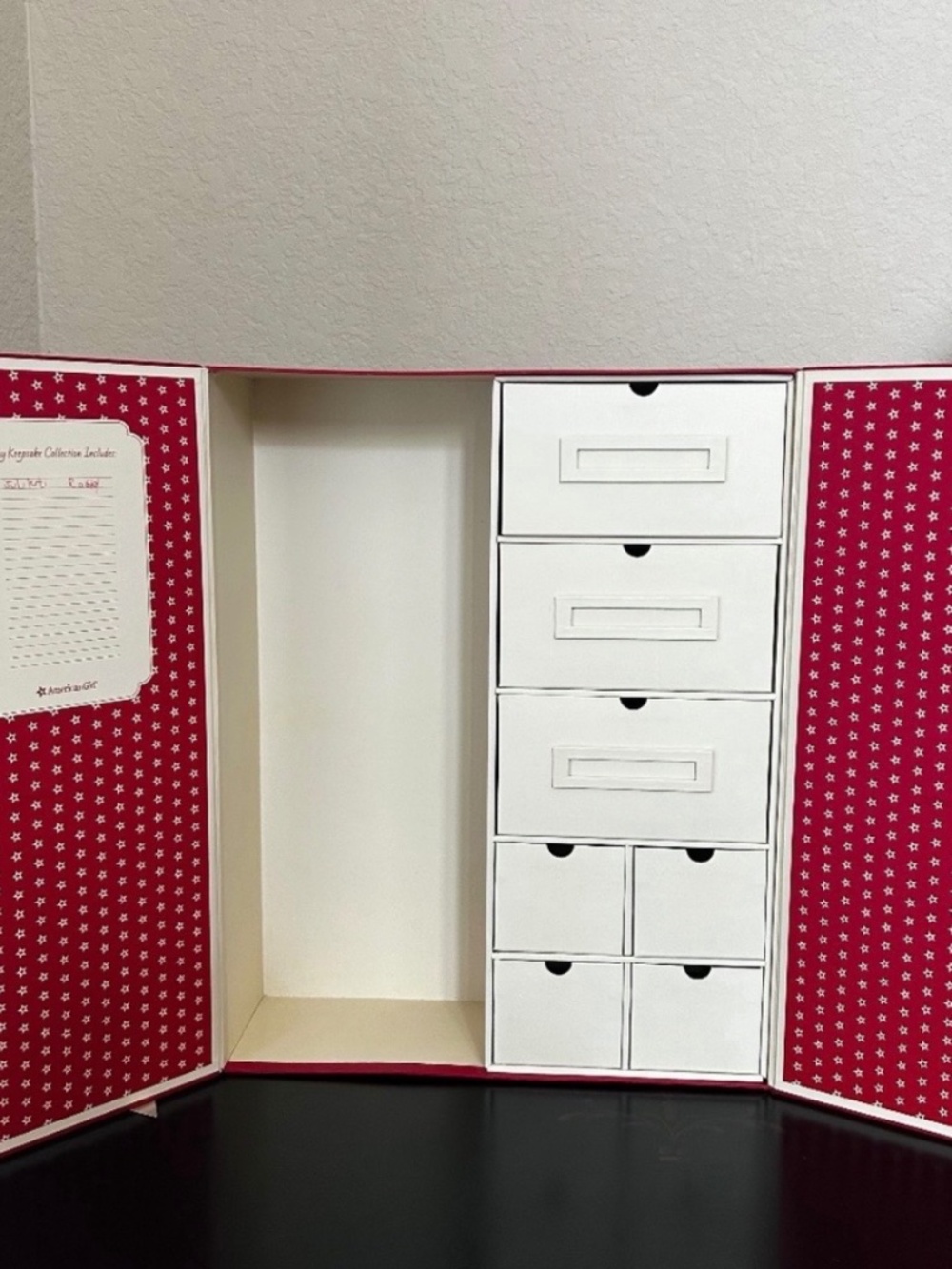 American Girl Doll Red Keepsake Box (Retired)